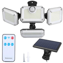 Load image into Gallery viewer, Solar Powered Wall Lights Outdoor Motion Sensor Lamps
