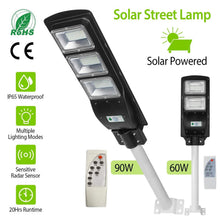 Load image into Gallery viewer, Solar Wireless IP65 Waterproof Street Path Light
