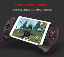 Load image into Gallery viewer, Solid Black Sustainable Wireless Bluetooth Joystick Gamepad Controller Compatible With Mobile Phones Smartphones

