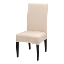 Load image into Gallery viewer, Solid Color Chair Covers Elastic Stretch Protection Case Slipcovers for Wedding Restaurant Home Kitchen Dining Chair Cover Dining Chair Slipcovers Stretch Parsons Chair Covers Sets Chiar Protector Removable Washable Elastic for Ktichen Dining Room
