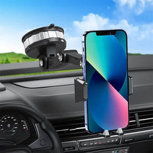 Load image into Gallery viewer, Solid &amp; Durable Car Phone Holder Mount for Dashboard Windshield Long Arm Strong Suction Cell Phone Car Mount
