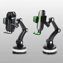 Load image into Gallery viewer, Solid &amp; Durable Car Phone Holder Mount for Dashboard Windshield Long Arm Strong Suction Cell Phone Car Mount
