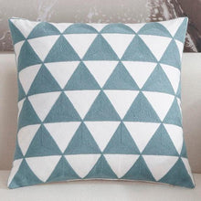 Load image into Gallery viewer, Solid Geometric Cushion Cover Pink Gray Blue Modern Decorative Throw Pillow Case Cushion Case for Room Bedroom Room Decorative Sofa Cushions Throw Pillows Cotton Pillow Covers Pillowcases 45x45
