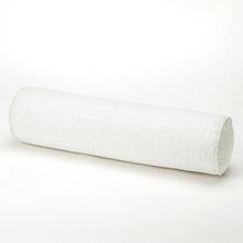 Load image into Gallery viewer, Solid Long Round Maternity Pillow Cotton linen Neck Headrest Body pillow Bed Chair Car Seat Backrest Sleeping Pillow Round Cervical Roll Cylinder Bolster Pillow with Removable Washable Cover, Ergonomically Designed  for Head Neck Spine
