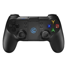 Load image into Gallery viewer, Solid Sustainable Black Bluetooth 2.4GHz Wireless Gamepad Controller Compatible With PC Smartphones Laptop
