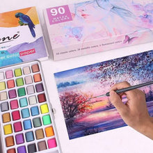 Load image into Gallery viewer, Solid Watercolor Pigment Set
