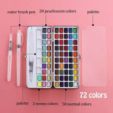 Load image into Gallery viewer, Solid Watercolor Pigment Set
