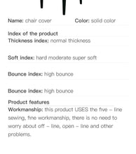 Load image into Gallery viewer, Spandax Stretch Dining Plaid Chair Cover for Sofa And Armchairs Chair Cover Living Room Cover For Office Chaircover Wedding Stretch Parsons Chair Slipcovers Removable Washable Kitchen Chair Protector Cover
