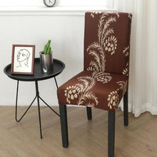 Load image into Gallery viewer, Spandex Chair Covers Printed Dining Room Stretch Seat Cover Chair Protective Case for Restaurant Banquet Kitchen Hotel  Stretch Spandex Removable Washable Dining Chair Protector
