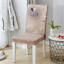 Load image into Gallery viewer, Spandex Dining Chair Cover With Back Elastic Universal Kitchen Living Room Stretch Slipcover Chair Covers Protector Seat Case  Chair Cover Seat Protector Super Fit Slipcover Stretch Removable Washable Soft Spandex Fabric for Home
