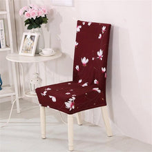 Load image into Gallery viewer, Spandex Dining Chair Cover With Back Elastic Universal Kitchen Living Room Stretch Slipcover Chair Covers Protector Seat Case  Chair Cover Seat Protector Super Fit Slipcover Stretch Removable Washable Soft Spandex Fabric for Home
