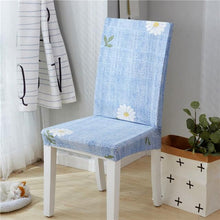Load image into Gallery viewer, Spandex Dining Chair Cover With Back Elastic Universal Kitchen Living Room Stretch Slipcover Chair Covers Protector Seat Case  Chair Cover Seat Protector Super Fit Slipcover Stretch Removable Washable Soft Spandex Fabric for Home
