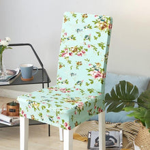 Load image into Gallery viewer, Spandex Dining Chair Cover With Back Elastic Universal Kitchen Living Room Stretch Slipcover Chair Covers Protector Seat Case  Chair Cover Seat Protector Super Fit Slipcover Stretch Removable Washable Soft Spandex Fabric for Home
