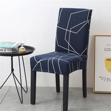 Load image into Gallery viewer, Spandex Dining Chair Cover With Back Elastic Universal Kitchen Living Room Stretch Slipcover Chair Covers Protector Seat Case  Chair Cover Seat Protector Super Fit Slipcover Stretch Removable Washable Soft Spandex Fabric for Home
