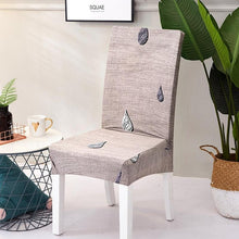 Load image into Gallery viewer, Spandex Dining Chair Cover With Back Elastic Universal Kitchen Living Room Stretch Slipcover Chair Covers Protector Seat Case  Chair Cover Seat Protector Super Fit Slipcover Stretch Removable Washable Soft Spandex Fabric for Home

