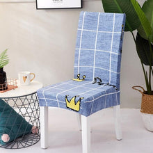 Load image into Gallery viewer, Spandex Dining Chair Cover With Back Elastic Universal Kitchen Living Room Stretch Slipcover Chair Covers Protector Seat Case  Chair Cover Seat Protector Super Fit Slipcover Stretch Removable Washable Soft Spandex Fabric for Home
