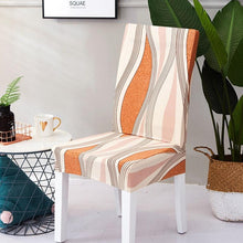 Load image into Gallery viewer, Spandex Dining Chair Cover With Back Elastic Universal Kitchen Living Room Stretch Slipcover Chair Covers Protector Seat Case  Chair Cover Seat Protector Super Fit Slipcover Stretch Removable Washable Soft Spandex Fabric for Home
