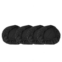 Load image into Gallery viewer, Spandex Dining Room Chair Seat Covers Removable Washable Elastic Cushion Covers For Oblong Square Round Chair Dining Chair Seat Covers for Dining Room Chairs Stretch Jacquard Dining Room Chair Seat Covers
