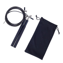 Load image into Gallery viewer, Speed Jump Rope Metal Handle Adjustable Skipping Rope Tangle-Free Speed Jump Rope Adjustable Jumping Rope With Ball Bearings And Nylon Bag For Boxing Fitness Skip Workout Training
