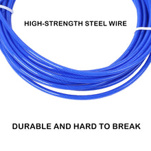Load image into Gallery viewer, Speed Jump Rope Metal Handle Adjustable Skipping Rope Tangle-Free Speed Jump Rope Adjustable Jumping Rope With Ball Bearings And Nylon Bag For Boxing Fitness Skip Workout Training
