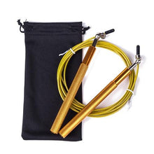 Load image into Gallery viewer, Speed Jump Rope Metal Handle Adjustable Skipping Rope Tangle-Free Speed Jump Rope Adjustable Jumping Rope With Ball Bearings And Nylon Bag For Boxing Fitness Skip Workout Training
