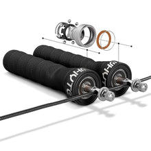 Load image into Gallery viewer, Speed Skipping Rope Jump Rope With Anti-Slip Handle For Double Unders Adjustable Heavy Speed Jump Rope Handles With Removable Weights For Women Men Sport Outdoor Workout Skipping Rope
