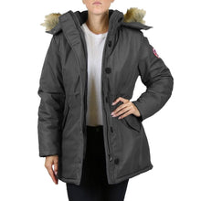 Load image into Gallery viewer, Spire By Galaxy Heavyweight Women's Parka with Hood
