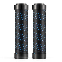 Load image into Gallery viewer, Sponge Bicycle Grips Handle Anti-Skid 3D Silicone Grip Cycling Handlebar Ultralight Bike Grips Foam Single Lock On Bicycle Handle Bar Soft Comfortable Non-Slip Bike Handle Grips For Mountain Beach Cruiser Scooter
