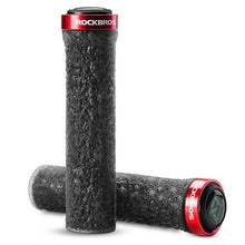 Load image into Gallery viewer, Sponge Bicycle Grips Handle Anti-Skid 3D Silicone Grip Cycling Handlebar Ultralight Bike Grips Foam Single Lock On Bicycle Handle Bar Soft Comfortable Non-Slip Bike Handle Grips For Mountain Beach Cruiser Scooter
