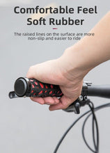 Load image into Gallery viewer, Sponge Bicycle Grips Handle Anti-Skid 3D Silicone Grip Cycling Handlebar Ultralight Bike Grips Foam Single Lock On Bicycle Handle Bar Soft Comfortable Non-Slip Bike Handle Grips For Mountain Beach Cruiser Scooter
