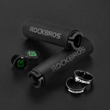 Load image into Gallery viewer, Sponge Bicycle Grips Handle Anti-Skid 3D Silicone Grip Cycling Handlebar Ultralight Bike Grips Foam Single Lock On Bicycle Handle Bar Soft Comfortable Non-Slip Bike Handle Grips For Mountain Beach Cruiser Scooter
