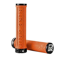 Load image into Gallery viewer, Sponge Bicycle Grips Handle Anti-Skid 3D Silicone Grip Cycling Handlebar Ultralight Bike Grips Foam Single Lock On Bicycle Handle Bar Soft Comfortable Non-Slip Bike Handle Grips For Mountain Beach Cruiser Scooter

