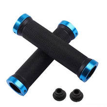 Load image into Gallery viewer, Sponge Bicycle Grips Handle Anti-Skid 3D Silicone Grip Cycling Handlebar Ultralight Bike Grips Foam Single Lock On Bicycle Handle Bar Soft Comfortable Non-Slip Bike Handle Grips For Mountain Beach Cruiser Scooter
