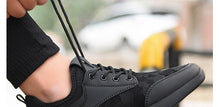 Load image into Gallery viewer, Sport Black Spring Fashion Casual Sports Running Air Shoes Black Mens Sneakers Lightweight Athletic Running Walking Gym Shoes Casual Sports Fashion Walking Sneakers
