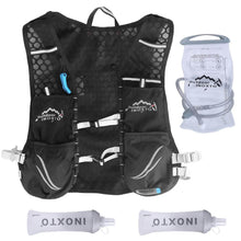 Load image into Gallery viewer, Sport Hydration Vest Running Backpack with 15oz, 50oz Water Bladder
