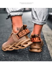Load image into Gallery viewer, Sport New Mens Sneakers Breathable Running Shoes Outdoor Running Tennis Blade Sneakers Sport Fashion Comfortable Casual Couples Gym Mens Casual Walking Sneakers
