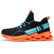 Load image into Gallery viewer, Sport New Mens Sneakers Breathable Running Shoes Outdoor Running Tennis Blade Sneakers Sport Fashion Comfortable Casual Couples Gym Mens Casual Walking Sneakers
