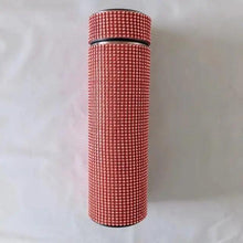 Load image into Gallery viewer, Sport Sterlling Creative Diamond Thermos Bottle Water Bottle Stainless Steel Smart Temperature Display Vacuum Flask Mug Gift for Men Women
