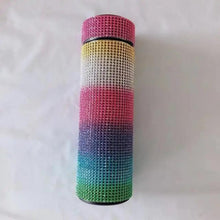 Load image into Gallery viewer, Sport Sterlling Creative Diamond Thermos Bottle Water Bottle Stainless Steel Smart Temperature Display Vacuum Flask Mug Gift for Men Women
