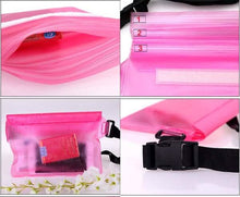 Load image into Gallery viewer, Sport Swimming Beach Waterproof Waist Bag Pouch Dry Case Fanny Pack Pocket
