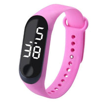 Load image into Gallery viewer, Sport Women Workout Watch LED Luminous Electronic Sensor Watches Casual Bracelet Wrist Watch Digital Watch Ultra-light Silicone Strap Comfortable Wristwatch Digital LED Sports Universal Womens Kids Watch
