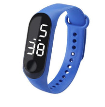 Load image into Gallery viewer, Sport Women Workout Watch LED Luminous Electronic Sensor Watches Casual Bracelet Wrist Watch Digital Watch Ultra-light Silicone Strap Comfortable Wristwatch Digital LED Sports Universal Womens Kids Watch
