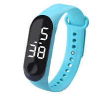 Load image into Gallery viewer, Sport Women Workout Watch LED Luminous Electronic Sensor Watches Casual Bracelet Wrist Watch Digital Watch Ultra-light Silicone Strap Comfortable Wristwatch Digital LED Sports Universal Womens Kids Watch

