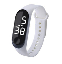 Load image into Gallery viewer, Sport Women Workout Watch LED Luminous Electronic Sensor Watches Casual Bracelet Wrist Watch Digital Watch Ultra-light Silicone Strap Comfortable Wristwatch Digital LED Sports Universal Womens Kids Watch
