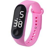 Load image into Gallery viewer, Sport Women Workout Watch LED Luminous Electronic Sensor Watches Casual Bracelet Wrist Watch Digital Watch Ultra-light Silicone Strap Comfortable Wristwatch Digital LED Sports Universal Womens Kids Watch
