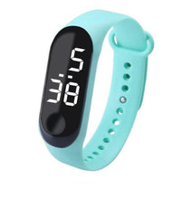 Load image into Gallery viewer, Sport Women Workout Watch LED Luminous Electronic Sensor Watches Casual Bracelet Wrist Watch Digital Watch Ultra-light Silicone Strap Comfortable Wristwatch Digital LED Sports Universal Womens Kids Watch
