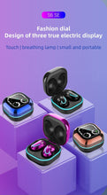 Load image into Gallery viewer, Sports Black Headphones Wireless Wearable Music Player Built-in Memory Sweatproof  WaterproofWireless Bluetooth Headphones 5.1 Gaming Headset In Ear HiFi Sports Noise Cancel Earphone For Smartphones LED Display For Sports Running Workout
