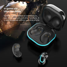 Load image into Gallery viewer, Sports Black Headphones Wireless Wearable Music Player Built-in Memory Sweatproof  WaterproofWireless Bluetooth Headphones 5.1 Gaming Headset In Ear HiFi Sports Noise Cancel Earphone For Smartphones LED Display For Sports Running Workout

