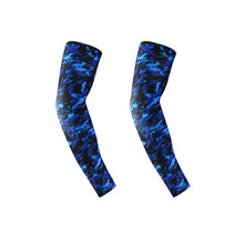 Load image into Gallery viewer, Sports Compression Arm Sleeve Basketball Cycling Arm Warmer Long Sun Sleeves For Men &amp; Women Perfect For Cycling Driving Running Basketball Football &amp; Outdoor Activities Summer Running UV Protection Volleyball Arm Covers
