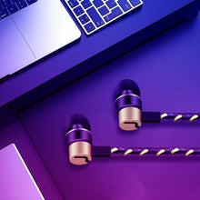 Load image into Gallery viewer, Sports Headphones Wired Gaming In Ear Earbuds Monitor Earphones With Mic Stereo Sound Volume Control  3.5mm Wired Headphones With Bass Earbuds Stereo Earphone Music Sport Gaming Headset With Mic Simple Earphones
